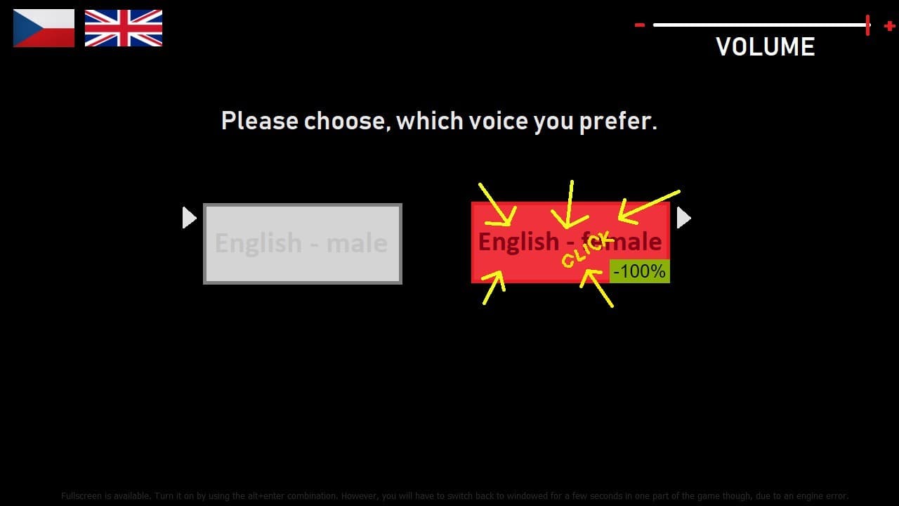 Starting the Game (itch) (Online Vision) screenshot 2