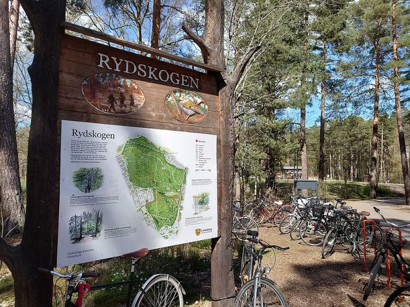 Frisbeegolf i Ryd