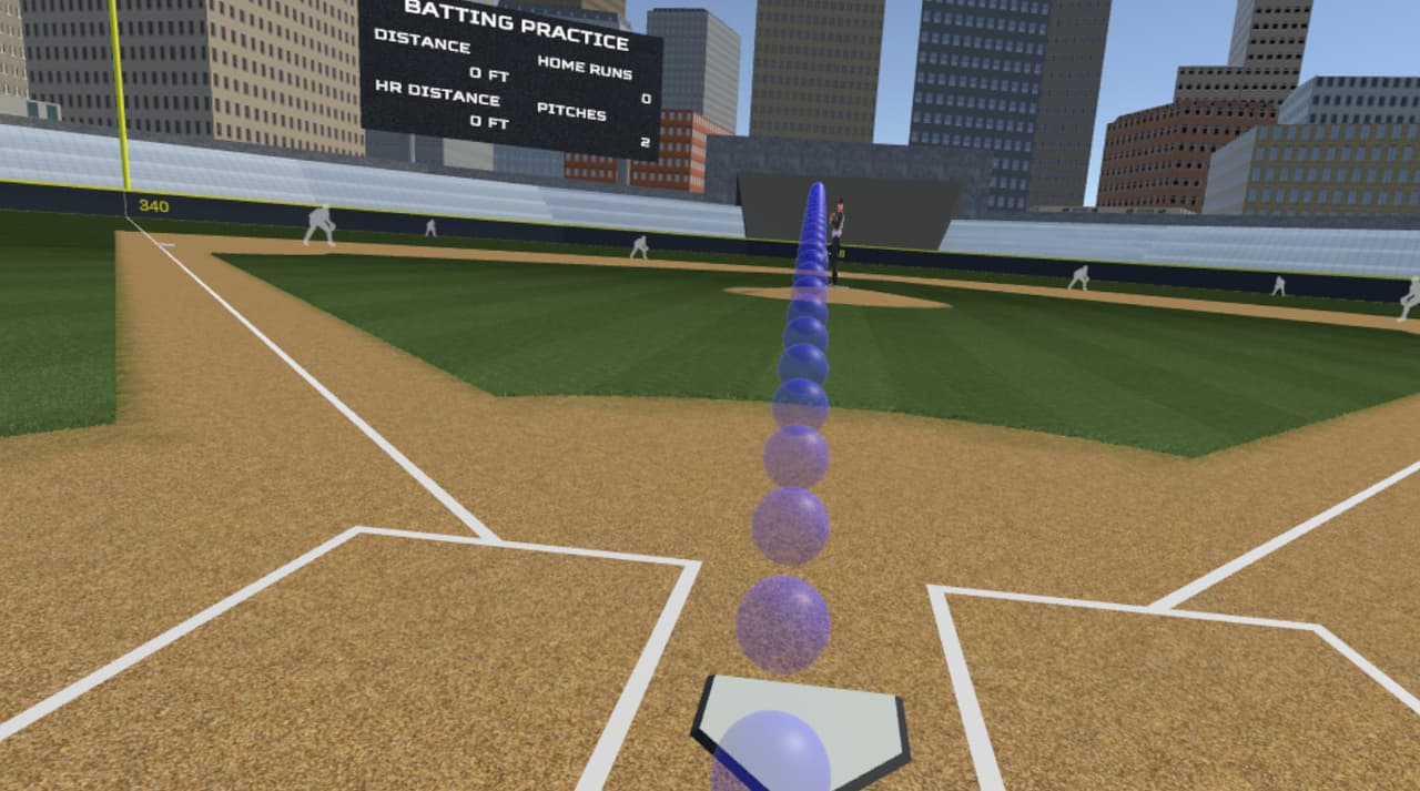 Big Hit VR Baseball screenshot 5