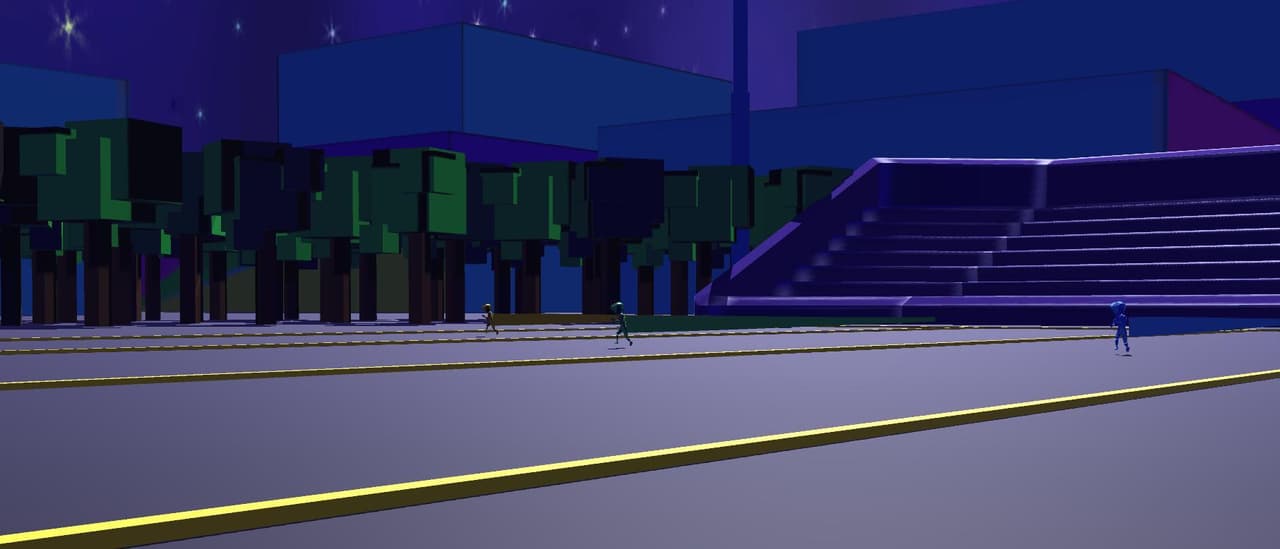 Track and Field (itch) (Dan - Showstopping Games) screenshot 2