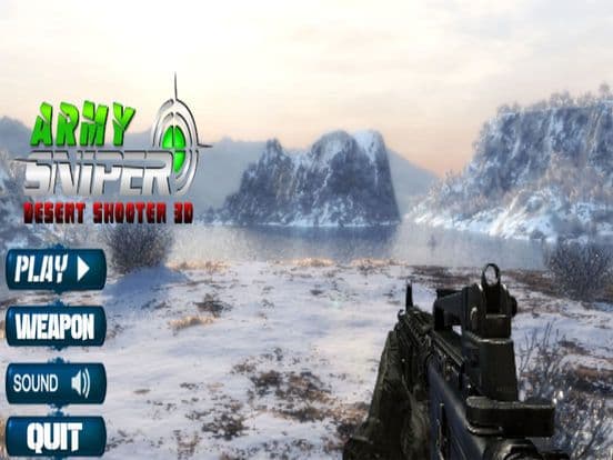 Army Sniper Desert Shooter 3D screenshot 2