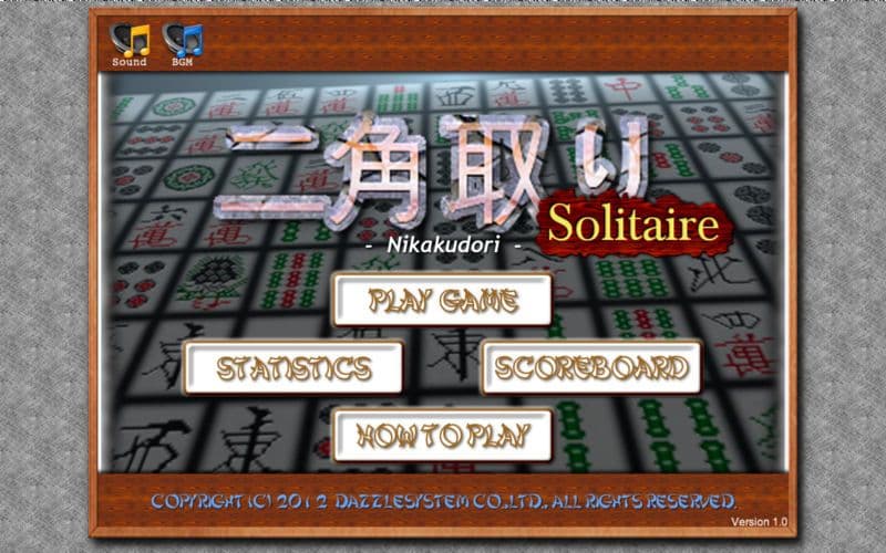Nikakudori Solitaire screenshot 2