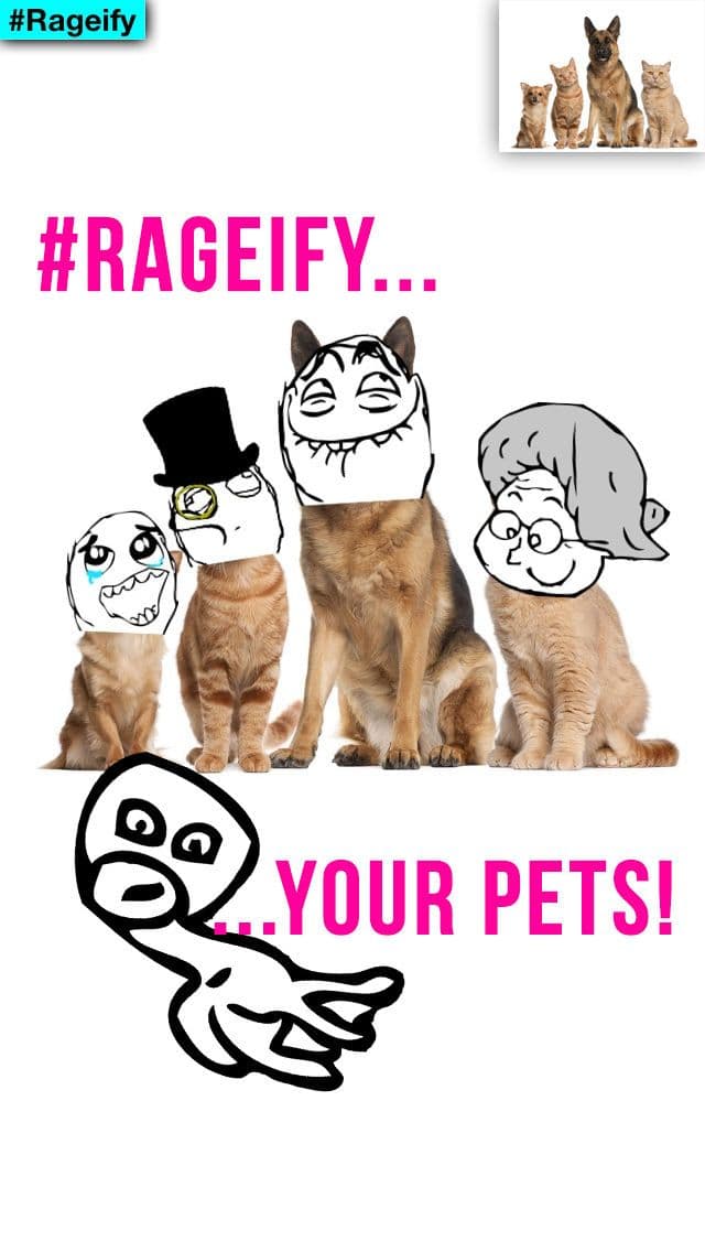 Rageify: A Rage Troll Face Booth with a New Photo Editor & Trollolol Meme Generator for Instagram screenshot 4