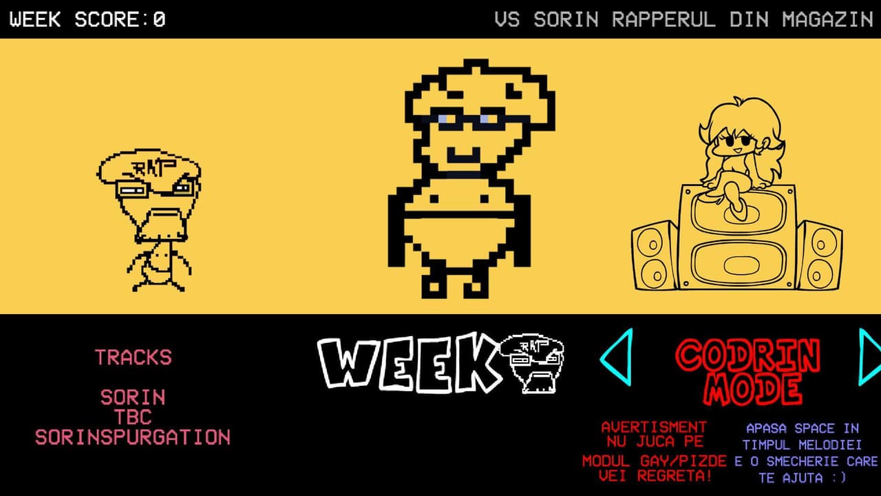 Codrin Bradea (Bazooka Mod) Friday Night Funkin Copilul Albastru Si Urat screenshot 3
