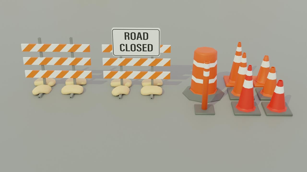 Low Poly traffic asset pack! screenshot 4