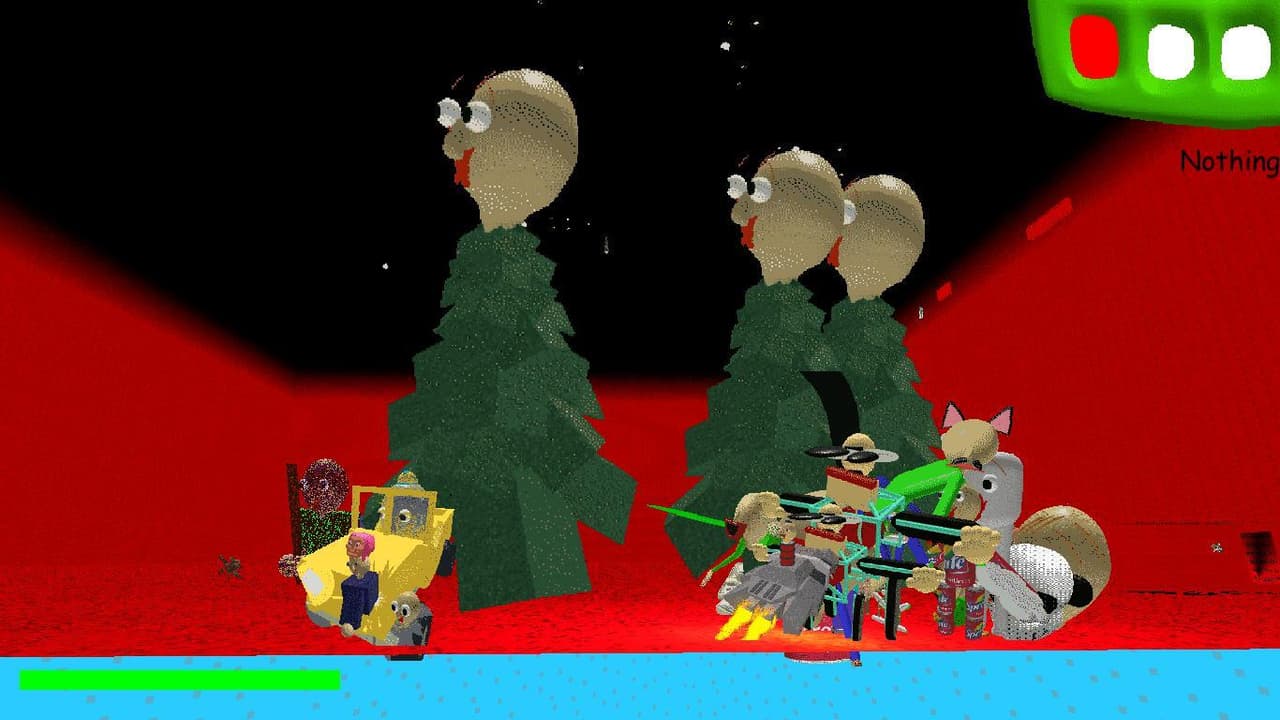 Baldi Want Fruit Gummy Old mod Recreation
