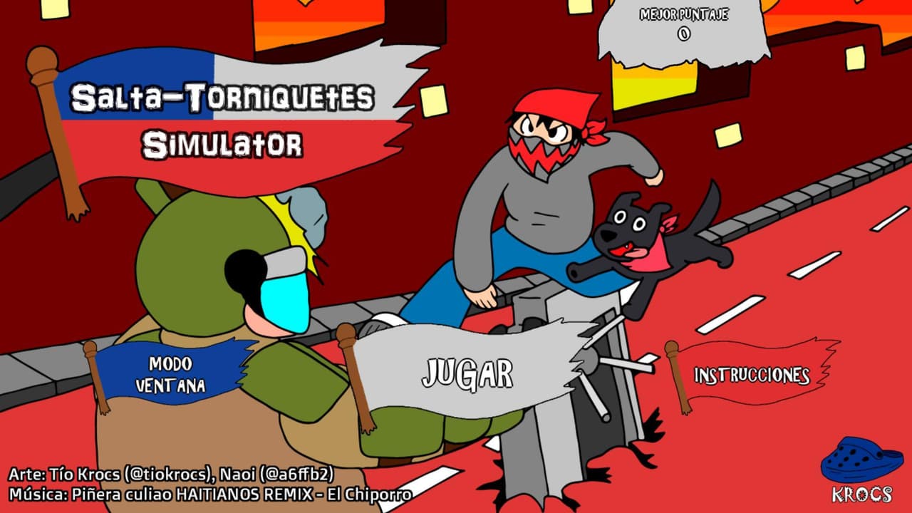Salta-Torniquetes Simulator screenshot 2