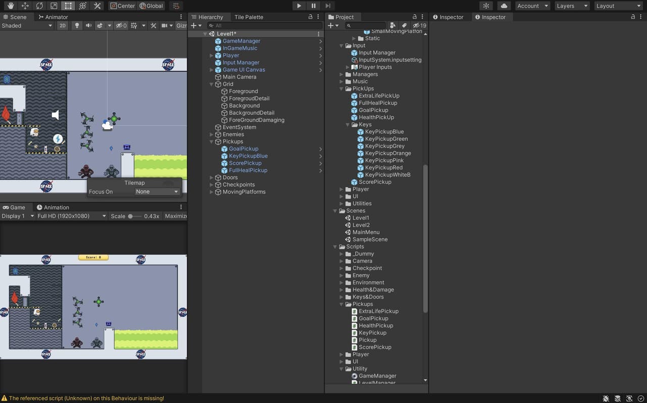 2D Platformer (Tutorial) screenshot 2