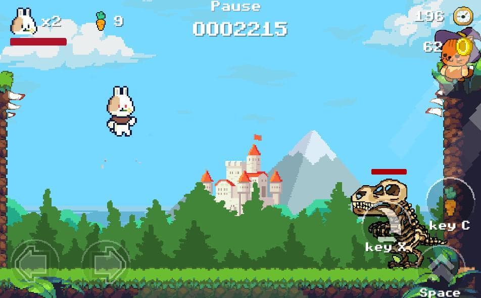 Klay Rabbit in the Dino Land screenshot 2