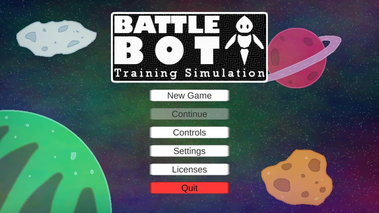 Battle Bot Training Simulation (Itch.io Version) screenshot 2