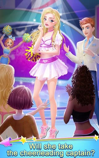 Cheerleader Clash - Fashion High School screenshot 6