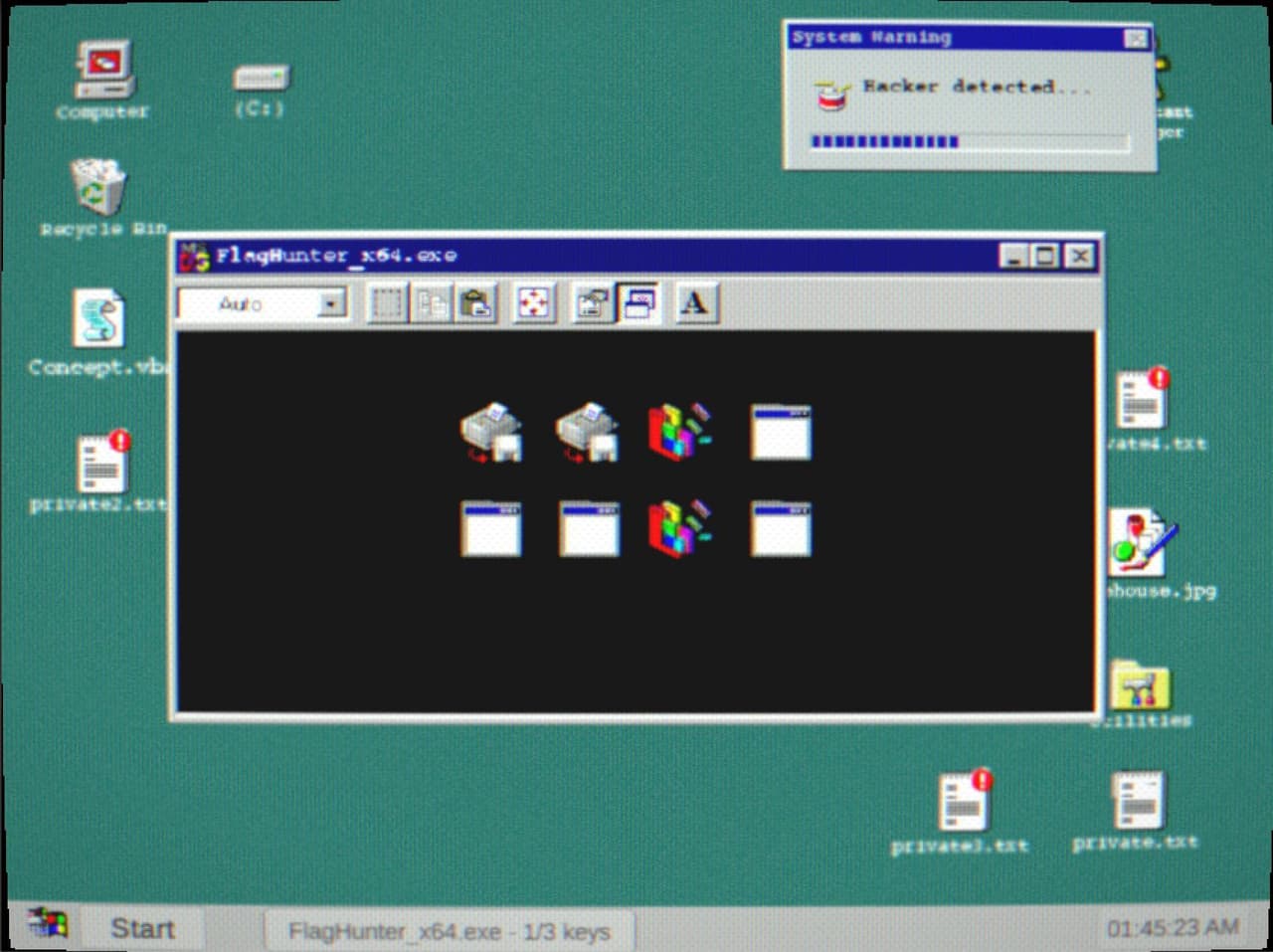 FlagHunter_x64 screenshot 3