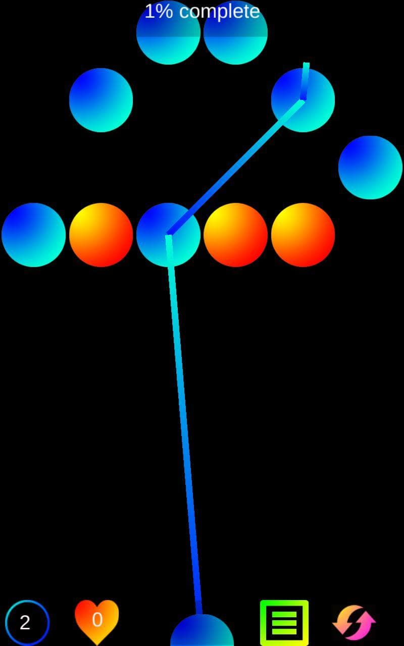 Line at top screenshot 5