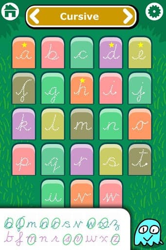 Spooky Letters Lite screenshot 4