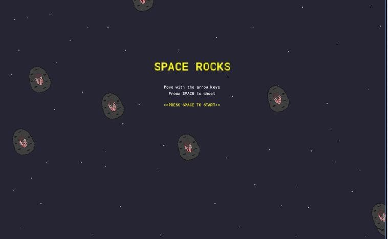 Space Rocks (itch) (Ok this is epic) screenshot 4