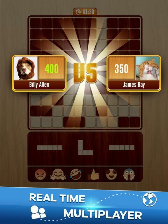 Woody Battle Block Puzzle Dual screenshot 4