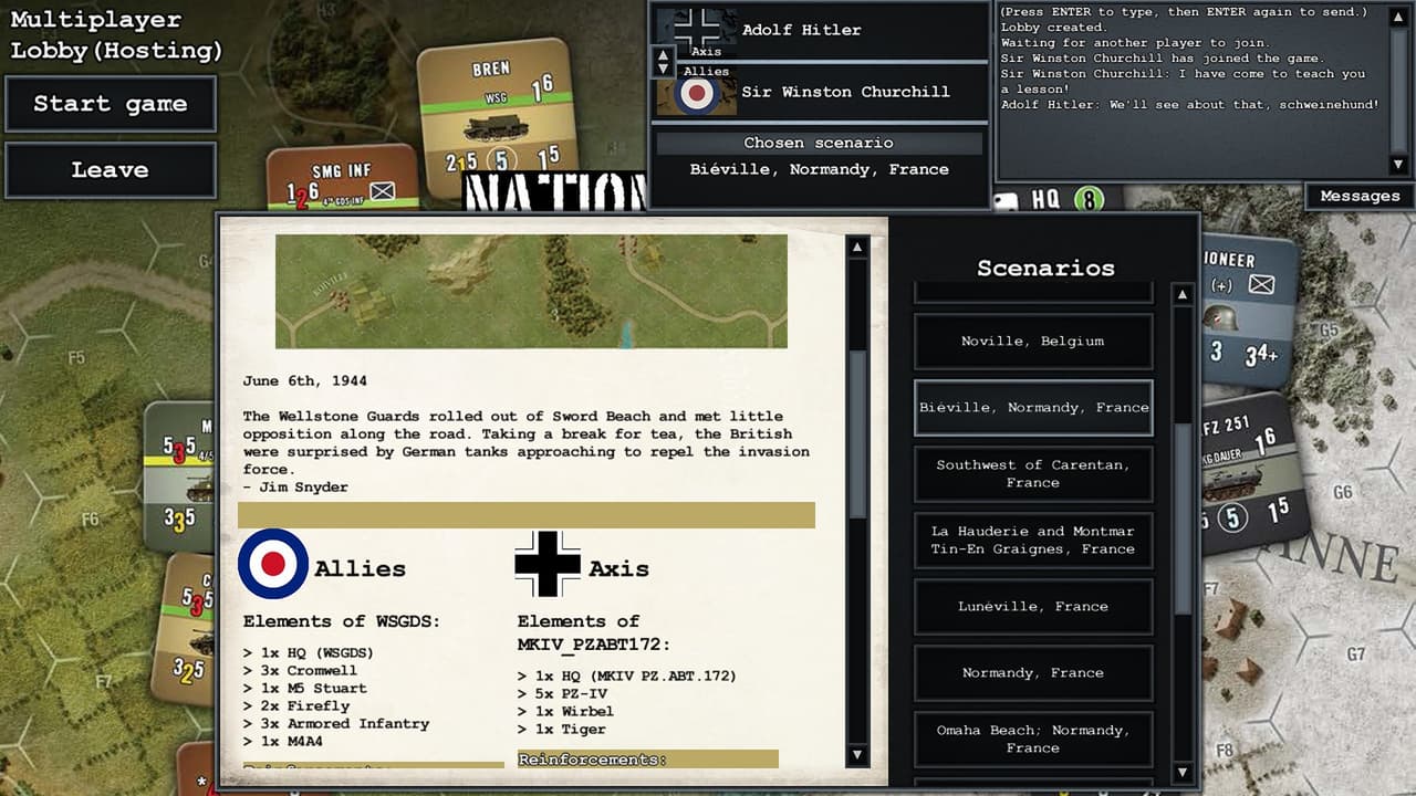 Nations At War Digital screenshot 4