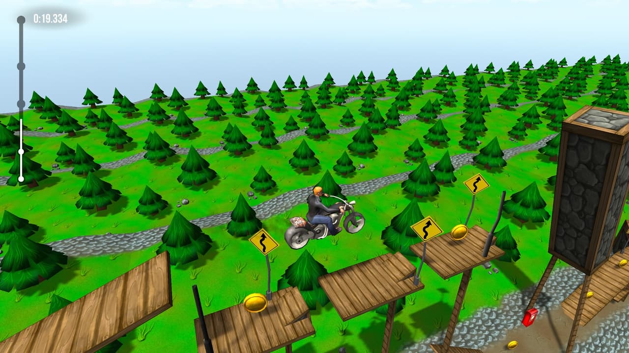 Moto Racing 3D screenshot 2