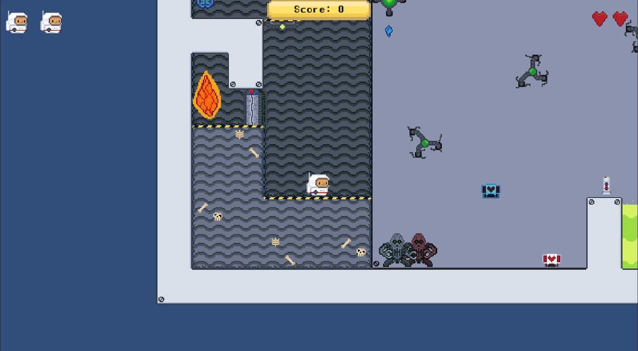 2D Platformer (neongray) screenshot 3