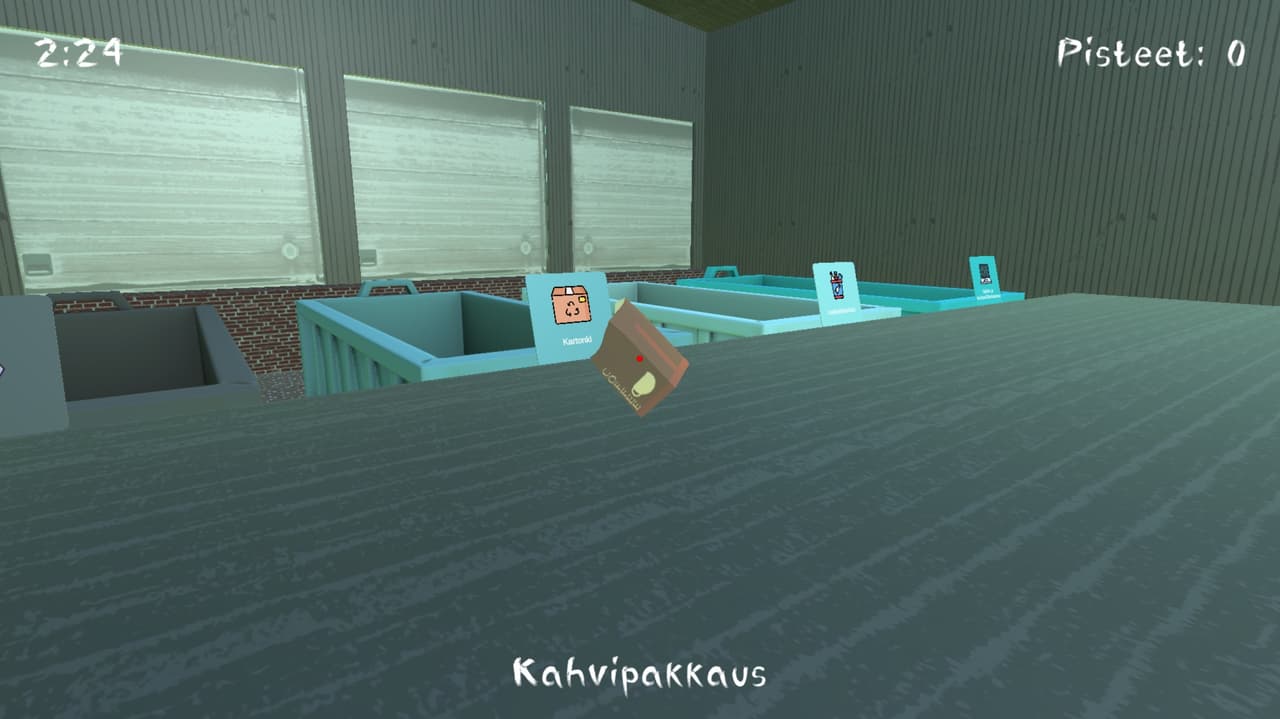 Kierrätyspeli screenshot 2
