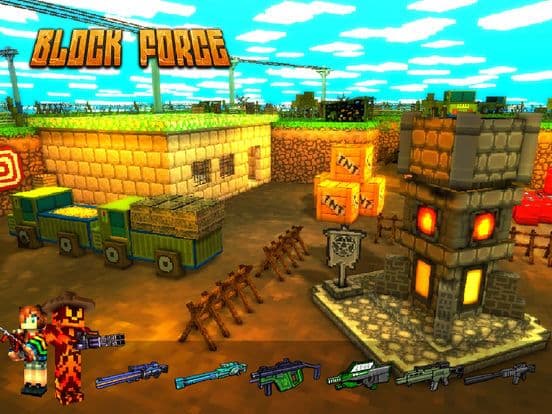 Block Force - 3D FPS Shooting screenshot 2