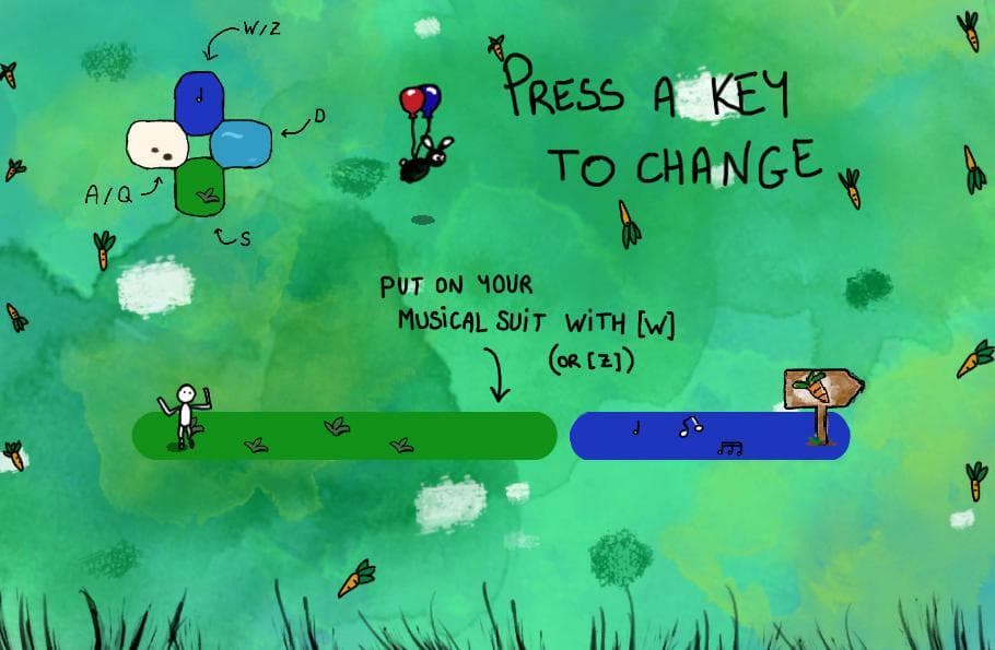 Carrots Carnival (secret santa game jam) screenshot 2