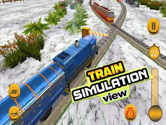 US Euro Train Simulator 3D screenshot 4