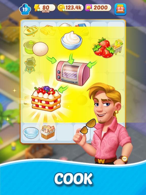 Merge Cooking:Theme Restaurant screenshot 3