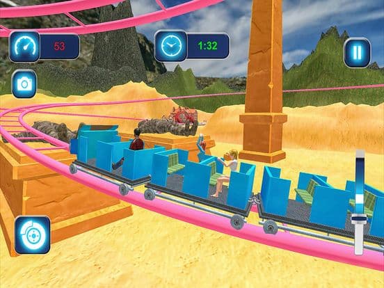 Mountain Real Roller Coaster screenshot 5