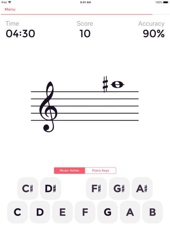 Music Tutor (Sight-reading) screenshot 2