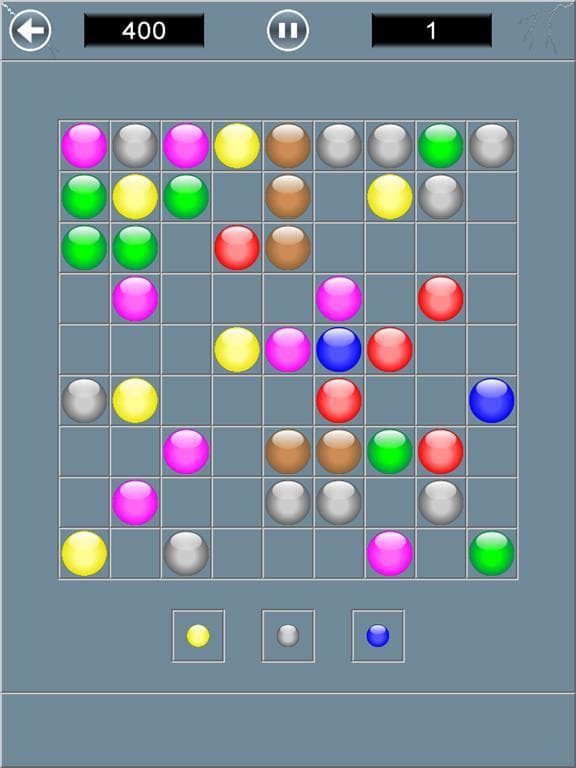 Color Lines Match Five HD screenshot 2