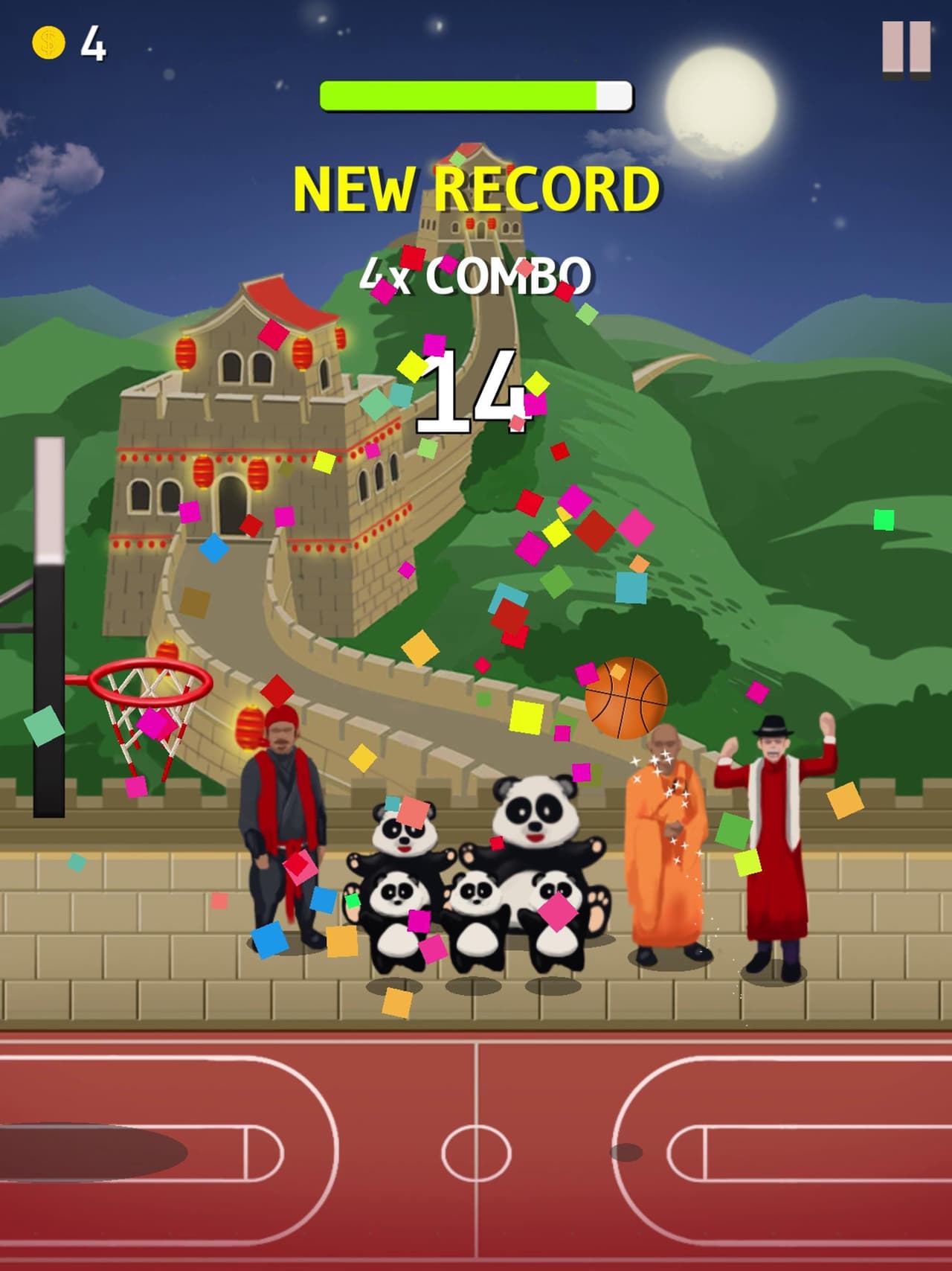 Bouncy Basket screenshot 2