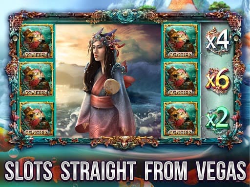 Free Vegas Casino Slots - Samurai screenshot 5