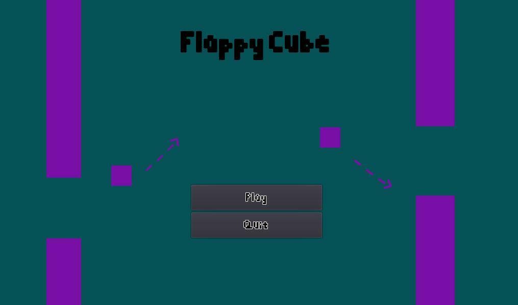 FlappyCube screenshot 3