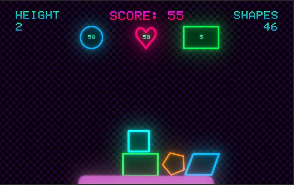 Neon Tower Ludum Dare 49 screenshot 3