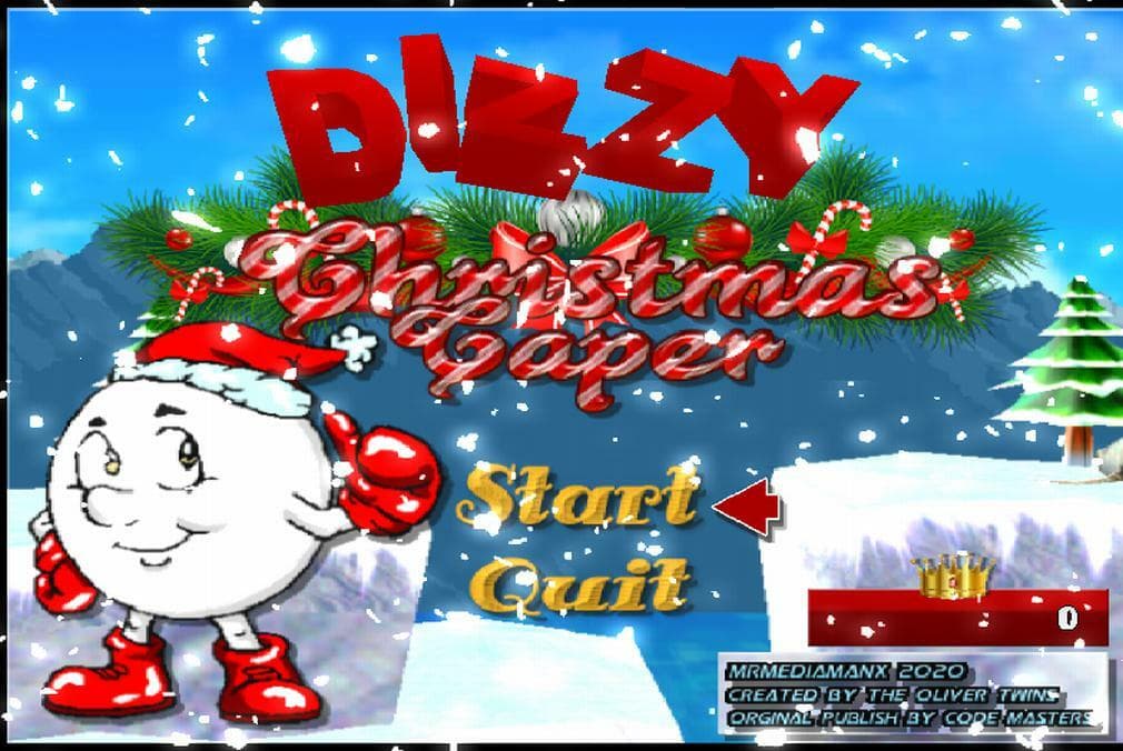 DIZZY CHRISTMAS CAPER screenshot 2
