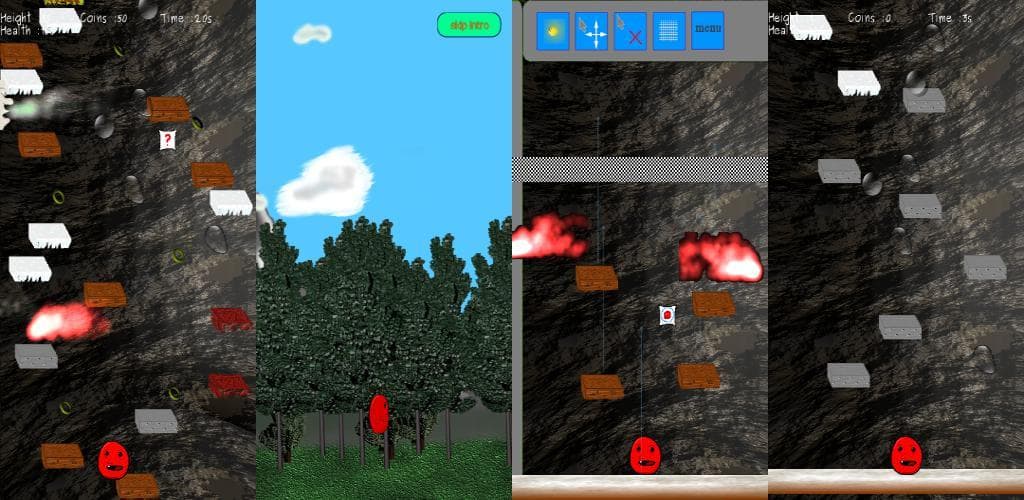 Kurts cruel adventures - Action Jump - Platformer