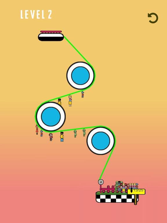 Rope Hook - Draw Zipline screenshot 2
