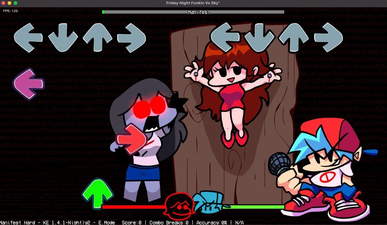 FNF SkyHD And Sky For Mac (With Cutscenes, And Dialogue And all The stuff the original mod Has)
