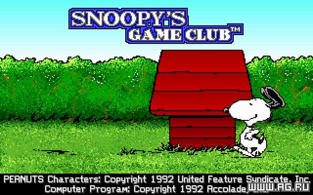 Snoopys Game Club