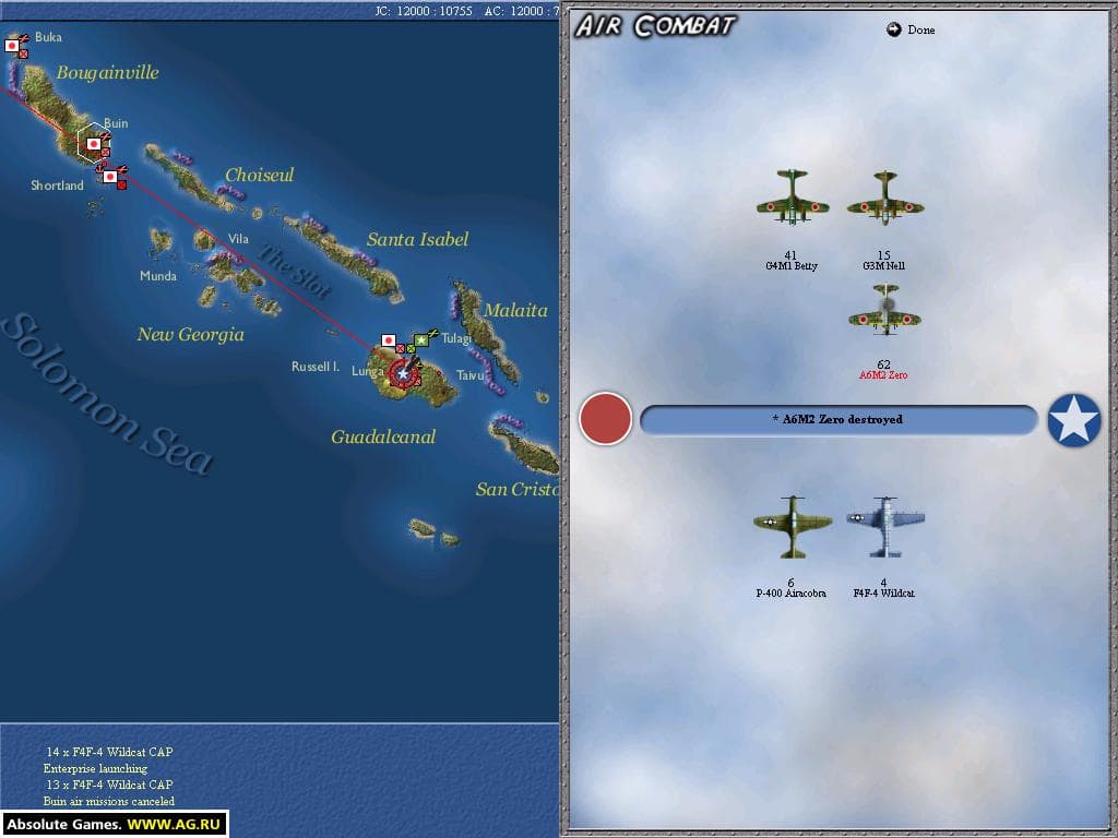Uncommon Valor: Campaign for the South Pacific screenshot 3