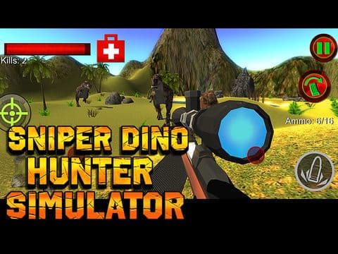 Sniper Dino Hunter Simulator screenshot 2