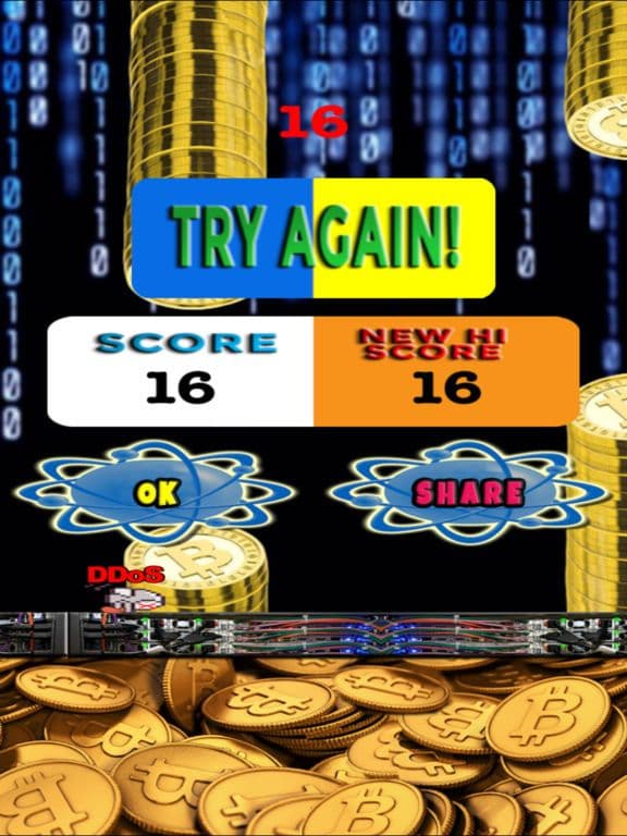 Flappy BitCoin Miner APP screenshot 4