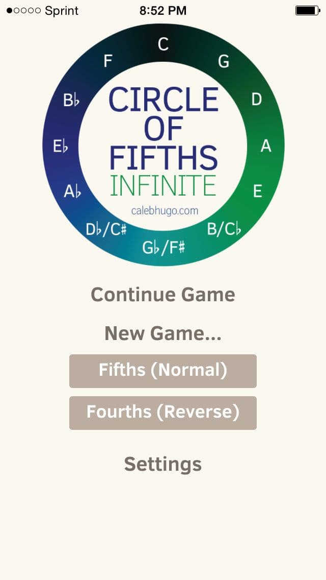 Circle of Fifths - Infinite!