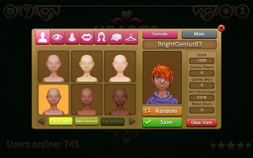 Hearts Online screenshot 4