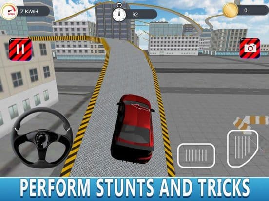 Town Jumping Modern Car screenshot 3