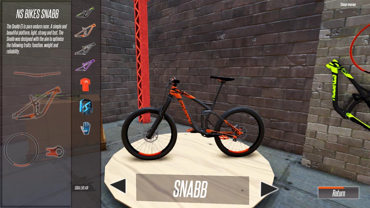 MTB Downhill Simulator (itch) (dev4play) screenshot 5