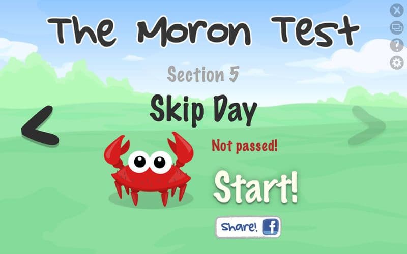 The Moron Test HD screenshot 2