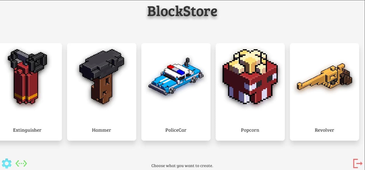 BlockStore screenshot 2