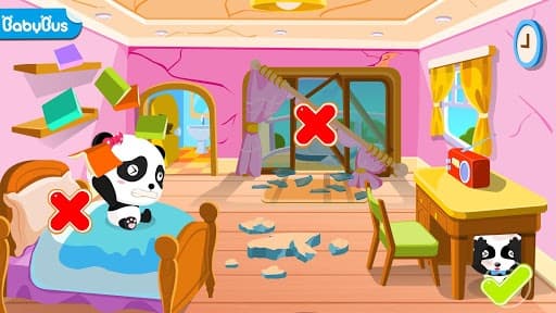 Little Panda Earthquake Safety screenshot 2